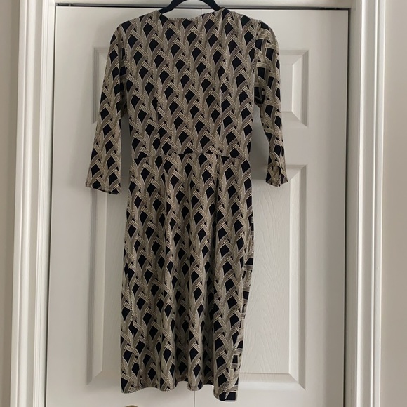 White House Black Market Faux Wrap Midi Dress (Size 2) - Picture 4 of 4